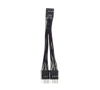 YIGZYCN Cavo di prolunga USB a 9 pin, da 1 femmina a 2 maschio, splitter a Y, cavo USB per scheda madre, cavo di prolunga USB