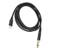 YIGZYCN Cavo per microfoni da USB tipo C a 6,35 mm da 6,35 mm, per chitarra e produzione musicale, cavo USB tipo C per chitarra