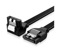 YIGZYCN Cavo Rigido Ad Alta Velocità Nero/Blu 90 Gradi Dritto 40/50cm Linea Hard Disk Sata3.0