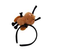 YIGZYCN Cerchietto per capelli con scarafaggio in peluche, accessorio per feste e feste, per adulti e festival musicali e Halloween, accessorio per capelli