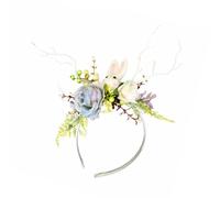 YIGZYCN Cerchietto per capelli in peluche con conigli, accessorio per costume di Natale, tessuto adatto per bambini