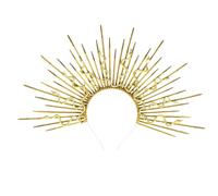 YIGZYCN Cerchietto per capelli unisex, stile punk, per concerti rock, serpente, copricapo scuro
