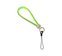 YIGZYCN Cinturino da polso per telefono con strass, design corto e sicuro, per uso quotidiano, elegante cordino anti-smarrimento