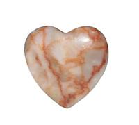 YIGZYCN Ciondolo a forma di cuore alla moda, piccolo ciondolo in cristallo, accessorio adatto per la creazione di gioielli e decorazioni