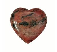 YIGZYCN Ciondolo a forma di cuore alla moda, piccolo ciondolo in cristallo, accessorio adatto per la creazione di gioielli e decorazioni