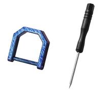 YIGZYCN Clip di durevolezza con cacciavite accessorio liscio multiplo compatto dimensione per zaini portachiavi viaggio portachiavi accessorio