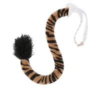 YIGZYCN Coda di volpe finta pelliccia, coda di lupo, volpi, coda di gatto, costume per Halloween, cosplay, coda di volpe pelosa regolabile, per adulti e bambini