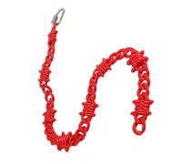 YIGZYCN Collana con catena in acrilico con spine, per uomo e donna, hip hop, punk, girocollo, ciondolo, catena clavicola, accessorio unisex