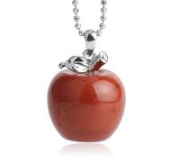 YIGZYCN Collana multifunzione con pietra naturale e frutta, con texture in pietra, per feste e celebrazioni, comoda da indossare