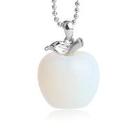 YIGZYCN Collana multifunzione con pietra naturale e frutta, con texture in pietra, per feste e celebrazioni, comoda da indossare
