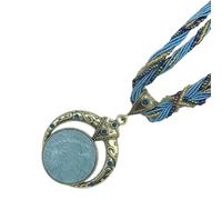 YIGZYCN Collana portatile Inspire alla moda con pietre robuste perline design per comfort ed eleganti abiti alla moda collana da donna
