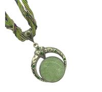 YIGZYCN Collana portatile Inspire alla moda con pietre robuste perline design per comfort ed eleganti abiti alla moda collana da donna