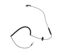 YIGZYCN Comodi tappi per le orecchie da 3,5 mm con cavo a molla e microfono, adatti per vari dispositivi audio