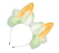 YIGZYCN Coniglietti Costumi Coniglietti Orecchio Cerchietto Coda Pellicce Finte Coda Orecchie Animali Cerchietto Natale Halloween Cosplay Costume