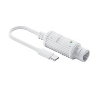 YIGZYCN Convertitore da tipo C a Power Over Ethernet, da 48 V a 5 V, 2,4 A, protezione da sovracorrente, guscio in ABS, 10/100 Mbps, adattatore standard USB
