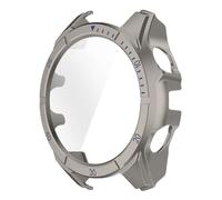 YIGZYCN Copertura completa Smartwatch Protezione dello schermo in vetro integrato Custodia rigida per uso interno esterno per 8 51/47/43mm Telaio Dell'orologio