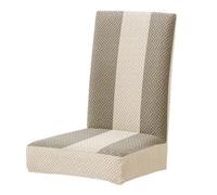 YIGZYCN Coprisedie a righe elastiche, in tessuto di poliestere elasticizzato, design facile da pulire, per proteggere i mobili da interni