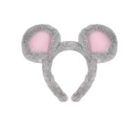 YIGZYCN Costume da topo per Halloween, cerchietto con orecchie e coda