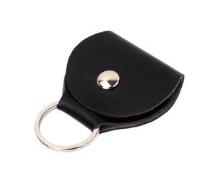 YIGZYCN Custodia in pelle PU per plettri per chitarra, leggera, borsa portaoggetti per plettri per chitarra, portachiavi