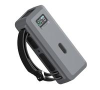 YIGZYCN Custodia protettiva morbida Per 737 140 W Mobile Power antiscivolo Grip Covers Battery Pack Sleeve Affari Facile Da Pulire Silicone grigio