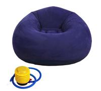 YIGZYCN Divano letto gonfiabile salvaspazio grigio convertibile in sedia design pieghevole leggero adatto per casa campeggio sedia da letto portatile leggera