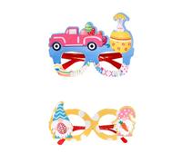 YIGZYCN Divertenti occhiali da festa pasquali cornici eleganti per feste con cornici decorative con tema pasquale per occasioni piacevoli accessori per eventi familiari