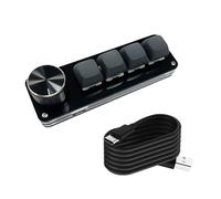 YIGZYCN Efficiente 3Key/4Key/6Key/8Key Tastiera Programmabile Con Unico Manopola Accessorio Meccanico di Gioco Per Semplificato Operare Programmabile Tastiera Macro