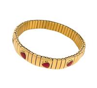 YIGZYCN Elastico Tema Frutta In Acciaio Inox Wristband Primavera Partito Monili Per Le Donne Alla Moda Accessori di Moda Idee Regali Accessorio
