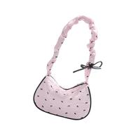 YIGZYCN Elegante borsa a tracolla casual da donna con interno spazioso con cinturino plissettato spaziosa borsa ascellare uso borsa a tracolla da sera comoda borsa ascellare, B