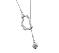 YIGZYCN Elegante collana irregolare geometrica moderna irregolare geometrica collana elegante maglione catena accessorio