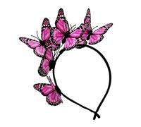 YIGZYCN Elegante fermaglio per capelli a forma di farfalla, accessorio unico per donne e ragazze, per Halloween, cosplay, matrimoni