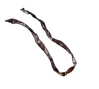 YIGZYCN Elegante sciarpa collana elegante regolabile collo avvolgente morbido tessuto collo cahin leggero accessorio per le donne alla moda per occasioni formali, Misura unica, come descritto, come