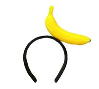 YIGZYCN Fasce per capelli a maglia con verdure farcite fasce per capelli comode copricapo per costume da festa accessorio per autunno e inverno