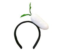 YIGZYCN Fasce per capelli a maglia con verdure farcite fasce per capelli comode copricapo per costume da festa accessorio per autunno e inverno
