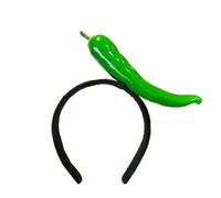 YIGZYCN Fasce per capelli a maglia con verdure farcite fasce per capelli comode copricapo per costume da festa accessorio per autunno e inverno