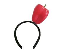 YIGZYCN Fasce per capelli a maglia con verdure farcite fasce per capelli comode copricapo per costume da festa accessorio per autunno e inverno