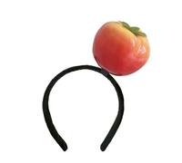 YIGZYCN Fasce per capelli a maglia con verdure farcite fasce per capelli comode copricapo per costume da festa accessorio per autunno e inverno