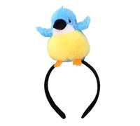YIGZYCN Fasce per capelli per bambini per feste pappagallo bambola copricapo per festival musicali puntelli fotografici per fotografia di Halloween