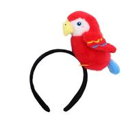 YIGZYCN Fasce per capelli per bambini per feste pappagallo bambola copricapo per festival musicali puntelli fotografici per fotografia di Halloween