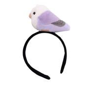 YIGZYCN Fasce per capelli per bambini per feste pappagallo bambola copricapo per festival musicali puntelli fotografici per fotografia di Halloween