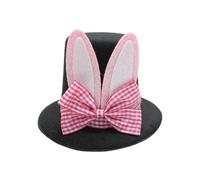 YIGZYCN Fermaglio per capelli a forma di cappello pasquale con forcine per capelli per feste e cosplay