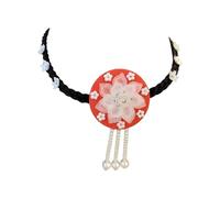 YIGZYCN Fermaglio per capelli unico con stile di nazionalità Chaoxian, adatto per bambini e squadre di danza, aggiunge eleganza alle esibizioni teatrali. Fascia tradizionale