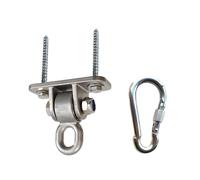 YIGZYCN Gancio per appendere altalena resistente con bullone ganci per amaca in acciaio inox per trapezio sacco da boxe altalena gancio da campeggio gancio appeso