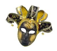 YIGZYCN Giullari in maschera Halloween Veneziani Full Face Mardi Gras Carnevali Per Festa Halloween Veneziani Mardi Gras Masquerade