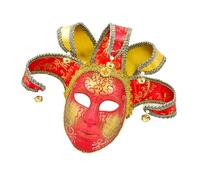 YIGZYCN Giullari in maschera Halloween Veneziani Full Face Mardi Gras Carnevali Per Festa Halloween Veneziani Mardi Gras Masquerade