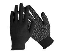 YIGZYCN Guanti da cucina antiscivolo, sottili ma protettivi, per grigliare, arrostire e cucinare, 2 guanti antiscivolo