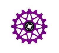 YIGZYCN La ruota dentata in alluminio della componente di trasmissione costruita di precisione migliora la ruota dell'ingranaggio posteriore del ciclo della strada della collina di efficienza della