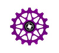 YIGZYCN La ruota dentata in alluminio della componente di trasmissione costruita di precisione migliora la ruota dell'ingranaggio posteriore del ciclo della strada della collina di efficienza della