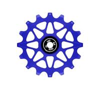 YIGZYCN La ruota dentata in alluminio della componente di trasmissione costruita di precisione migliora la ruota dell'ingranaggio posteriore del ciclo della strada della collina di efficienza della