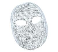 YIGZYCN Masquerade Strass Scintillanti Full Face Halloween Costume Accessorio Per Uomini Donne Halloween Mascherata Unico